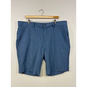 Gorpcore Athleisure Coolkeep Mens 40 Blue Stretch Performance Golf Shorts